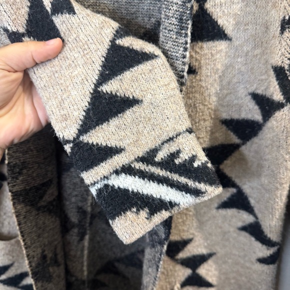 Frye Womens' Southwestern Patterned Jacquard Cardigan Size Small - Picture 7 of 11